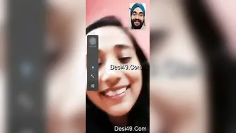 My Girl Teasing Me Showing Off Her Perky Tits While I Was Working