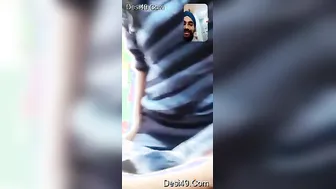 My Girl Teasing Me Showing Off Her Perky Tits While I Was Working