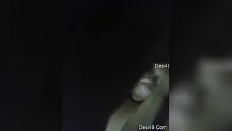 Married Bengali Wife Fondling Her Huge Natural Boobs At Home