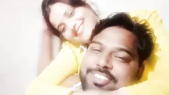 Married Couple Getting Intimate In Bedroom After Kids Sleep