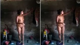 Married Bhabhi Bathing Caught On Camera By Her Horny Husband