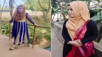 Indian GF Pleasing Herself Live While Boyfriend Watches