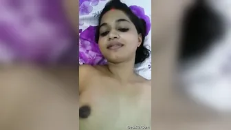 Wife Getting Naked While Husband Films Her Sexy Body