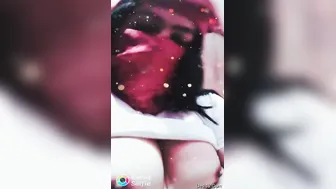 Indian Girl Teasing With Her Natural Boobs On Camera Today