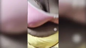 Desi Wife Showing Off Her Milky Breasts To The Camera Today