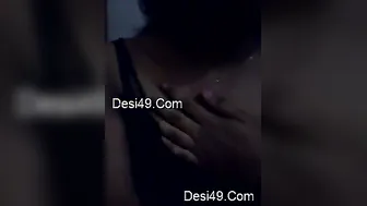 Cute Desi GF Playing With Her Soft Boobs And Nipples
