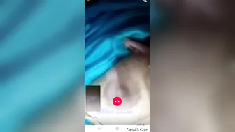 My Indian Wife Flashing Her Boobs On Whatsapp Video Call Tonight