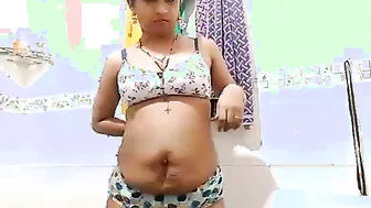 Indian Bhabhi Removing Clothes Exposing Boobs And Pussy Part Four