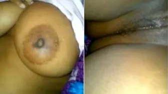 My Desi Wife Showing Off Her Big Tits And Dripping Wet Pussy