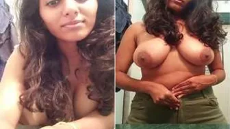 Sexy Village GF Showing Off Her Perky Tits On Camera
