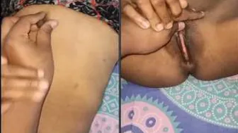 Indian Wife Getting Her Tits Squeezed And Pussy Rubbed By Husband