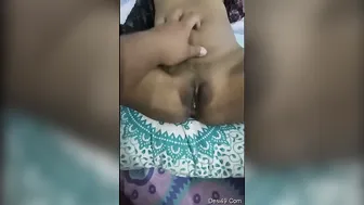 Indian Wife Getting Her Tits Squeezed And Pussy Rubbed By Husband