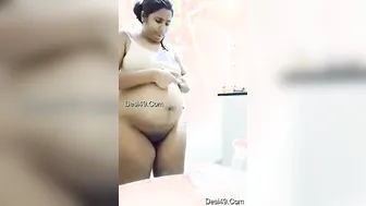 Indian Wife Bathing Naked Caught On Camera Showing Everything Off
