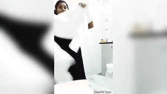 Indian Wife Bathing Naked Caught On Camera Showing Everything Off