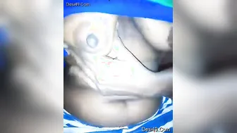 Bhabhi Teasing Hubby Squeezing And Fondling Her Soft Boobs