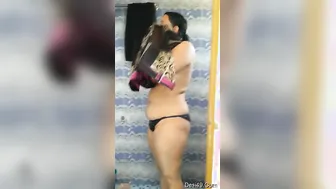 Wife Bathing Naked While Hubby Secretly Records Everything