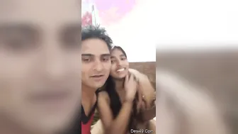 Desi GF And Boyfriend Drinking Beer Together Part One