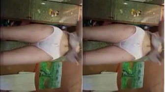 Nepali Babe Showering And Dressing For Boyfriend Part Three