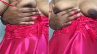 Married Wife Moaning While Hubby Squeezes Her Tits At Home