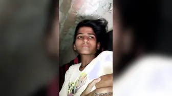 Village Lover Filming His GF Getting Soaking Wet For Him