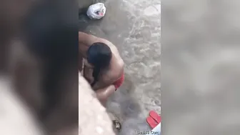 Desi Married Woman Bathing Secretly Filmed Without Her Knowing