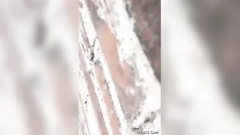 Desi Married Woman Bathing Secretly Filmed Without Her Knowing