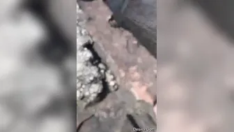 Desi Married Woman Bathing Secretly Filmed Without Her Knowing