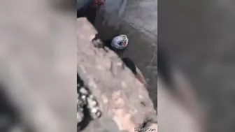 Desi Married Woman Bathing Secretly Filmed Without Her Knowing