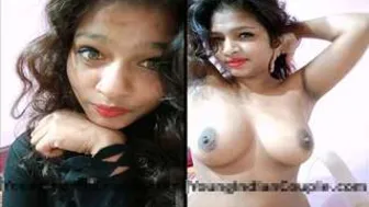 Indian GF Stripping Naked Exposing Everything She Has
