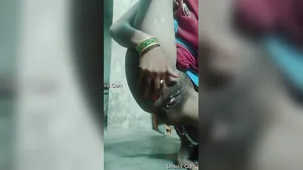 Lonely Housewife Using Vegetables To Please Herself At Home Today