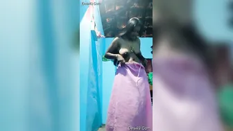 Horny Married Slut Undressing And Spreading Wide For The Camera