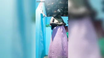 Horny Married Slut Undressing And Spreading Wide For The Camera