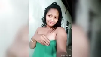 Naughty Desi Wife Exposing Her Tits And Pussy For Secret Lover