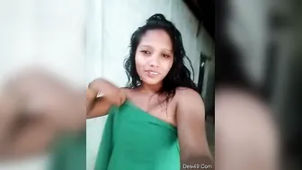 Naughty Desi Wife Exposing Her Tits And Pussy For Secret Lover