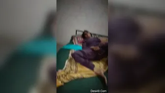 Sexy Indian Wife Fingering Herself While Hubby Films It All