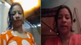 Sweet Looking Desi Babe Revealing Her Tits And Pussy On Video