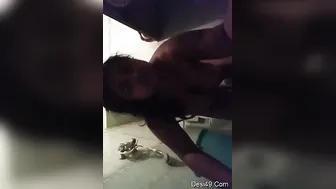 Married Bhabhi Flashing Her Big Boobs On Camera Secretly For Me