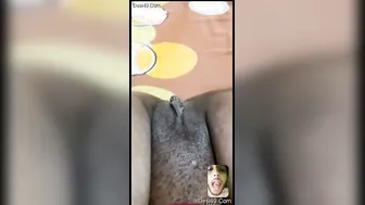 Bengali GF Showing Off Her Soaked Pussy On Video Call