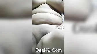 Amateur Indian Girl Masturbating And Recording Selfie For Me