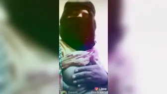 Young Desi Babe Teasing With Her Perky Tits On Camera For Me