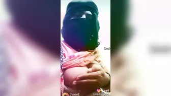 Young Desi Babe Teasing With Her Perky Tits On Camera For Me