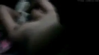 Husband Groping And Fondling His Horny Indian Wife In The Bedroom