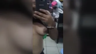 Cute GF Secretly Recording Her Nude Body For Her Lover