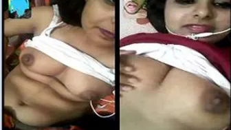 Hot Babe Showing Everything To Her Boyfriend On Private Video Call