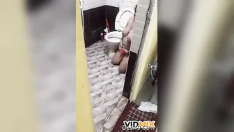 Sneaking Footage Of My Tamil Wife Washing Up In The Bathroom