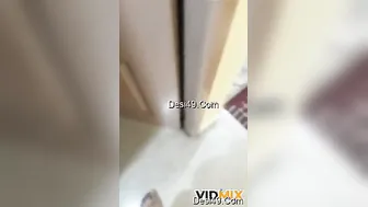 Sneaking Footage Of My Tamil Wife Washing Up In The Bathroom