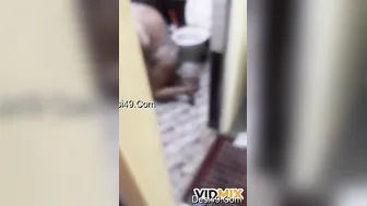 Sneaking Footage Of My Tamil Wife Washing Up In The Bathroom