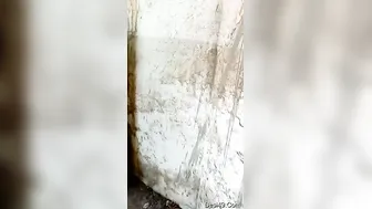 College Lovers Making Out And Kissing In Outdoor Public Spot