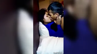 Making Out With My Baby Sucking Her Tits Until She Moans Loud