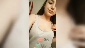Horny GF From Abroad Showing Me Her Naked Body On Video